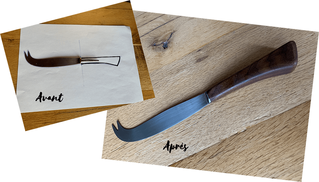 Restauration couteau - dmp créations Restauration couteau dmp créations