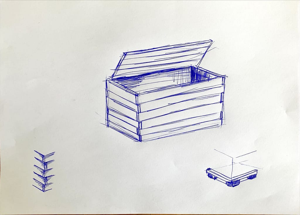 Coffre à jouets - dmp créations Coffre à jouets dmp créations