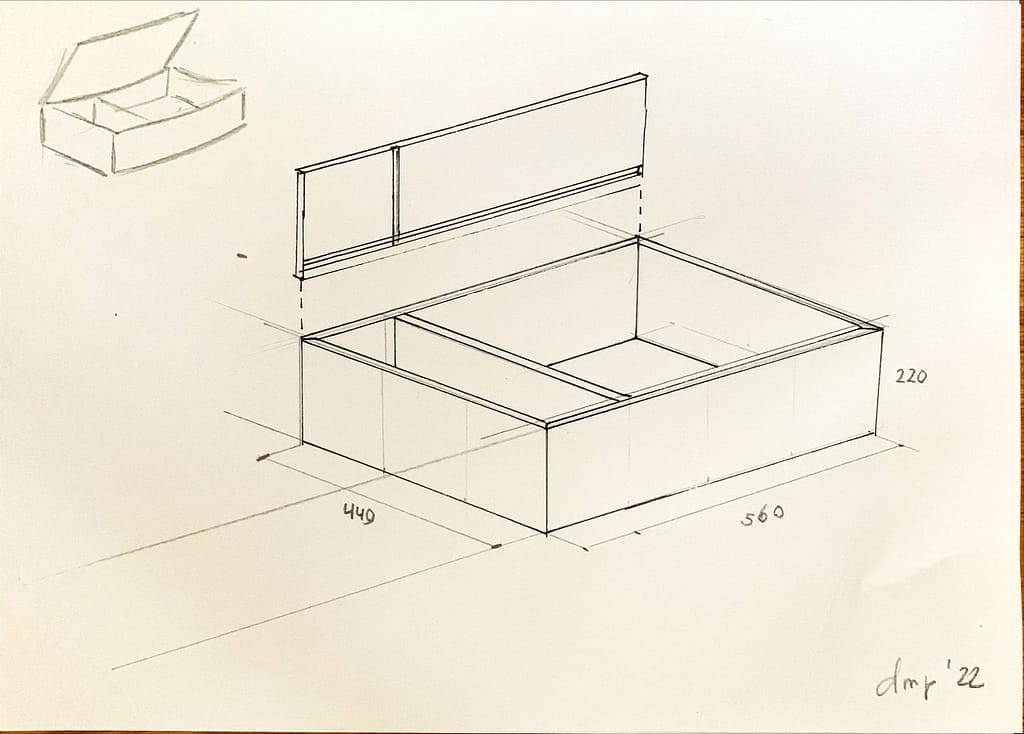 Coffre à Krampouz - dmp créations Coffre à Krampouz dmp créations
