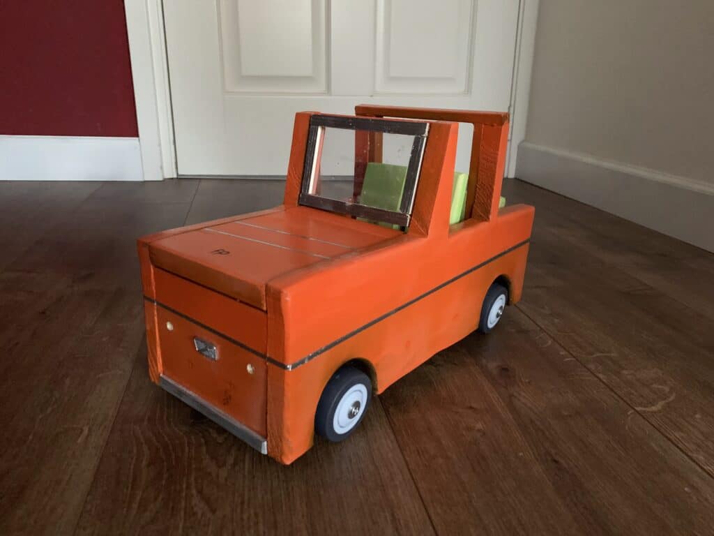 La voiture Orange - dmp créations La voiture Orange dmp créations