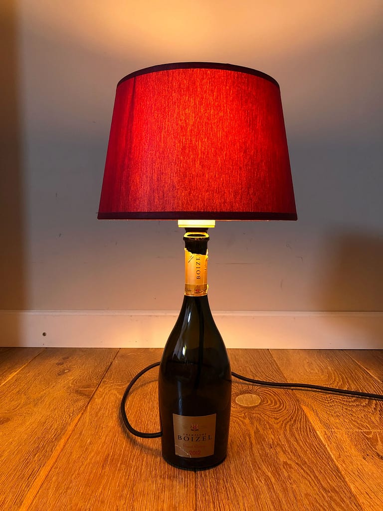 Lampe originale Champagne - dmp créations Lampe originale Champagne dmp créations