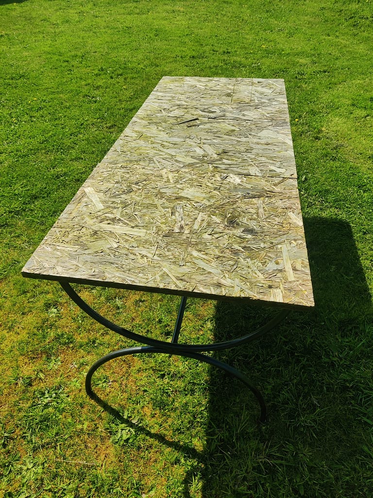 Création réparation table de jardin dmp creations