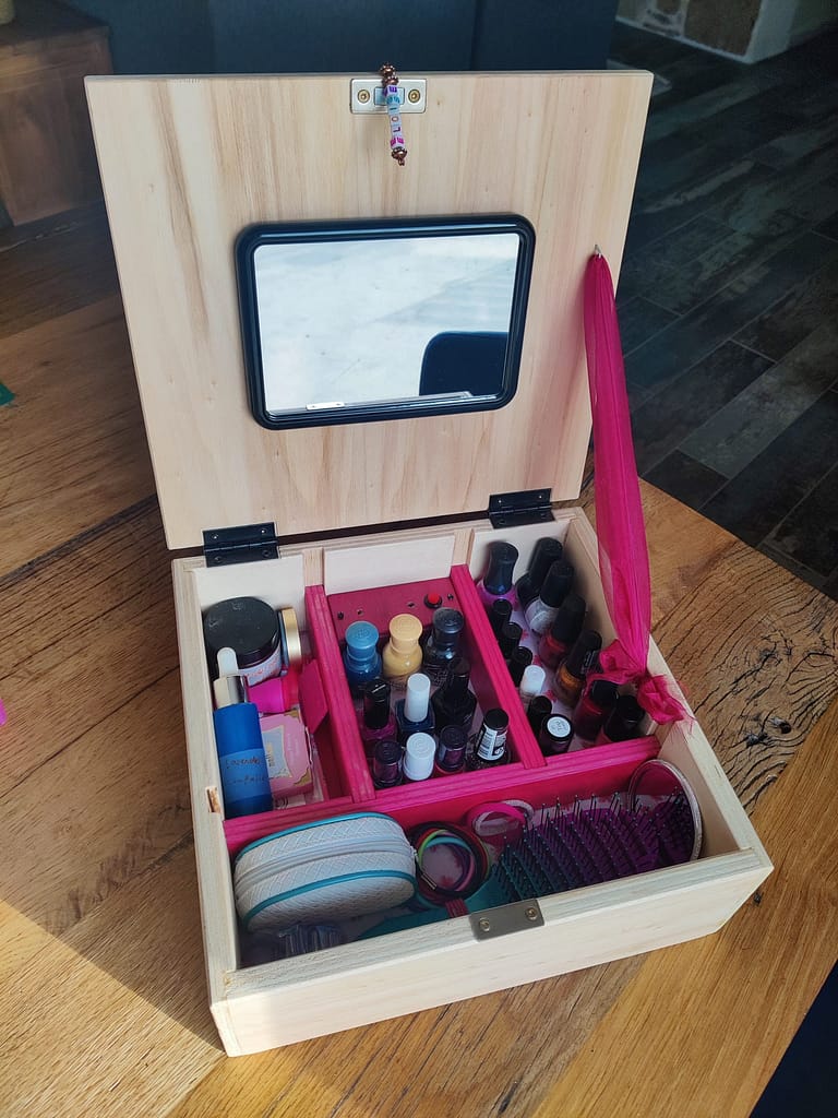 Vanity case de fillette - dmp créations